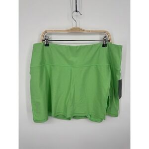 NWT Savage X Fenty Sports Shorts Women's 3X Lime Green Pull-On Stretch Summer
